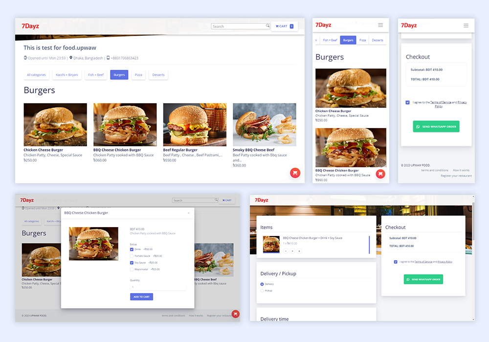 Avantages Pour Les Restaurants |
Facile à utiliser et couvre les exigences du restaurant Avantages Pour Les Restaurants |
Facile à utiliser et couvre les exigences du restaurant